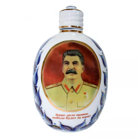 Купить Штоф ФЛЯЖКА Сталин (деколь)